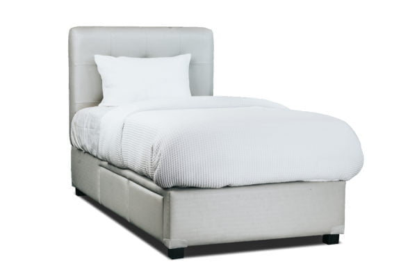 Quest King Single Bed Custom Upholstered 2