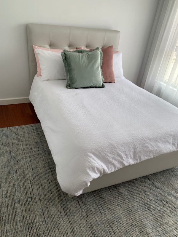 Quest King Single Bed Custom Upholstered 5