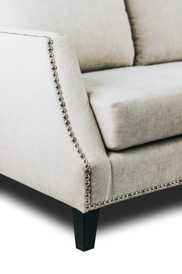 Liam Sofa Lounge Upholstered Custom Closeup