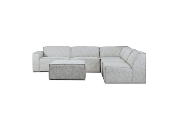 Monarco Modular Sofa Lounge Custom Upholstered Designer Fabric 3
