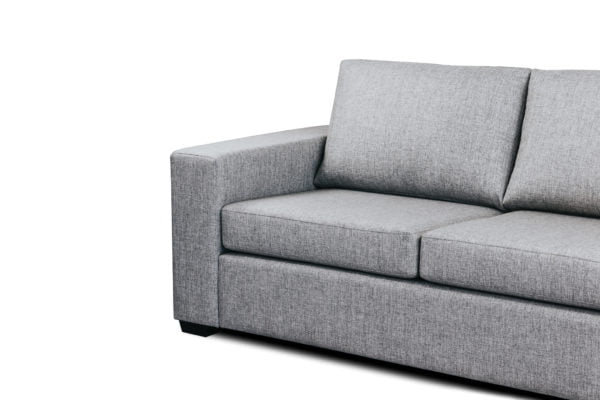 Zena Sofa Lounge Custom Upholstered Designer Fabric Closeup