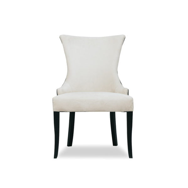 Allegra Dining Chair Custom Upholstered Designer Fabric 1