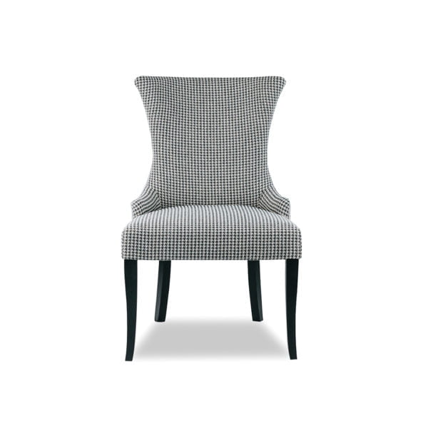 Allegra Dining Occasional Chair Custom Upholstered Designer Fabric 5