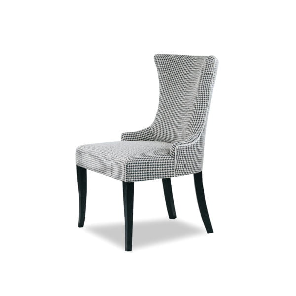 Allegra Dining Occasional Chair Custom Upholstered Designer Fabric 6