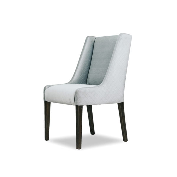Anna Dining Chair Custom Upholstered Designer Fabric 2