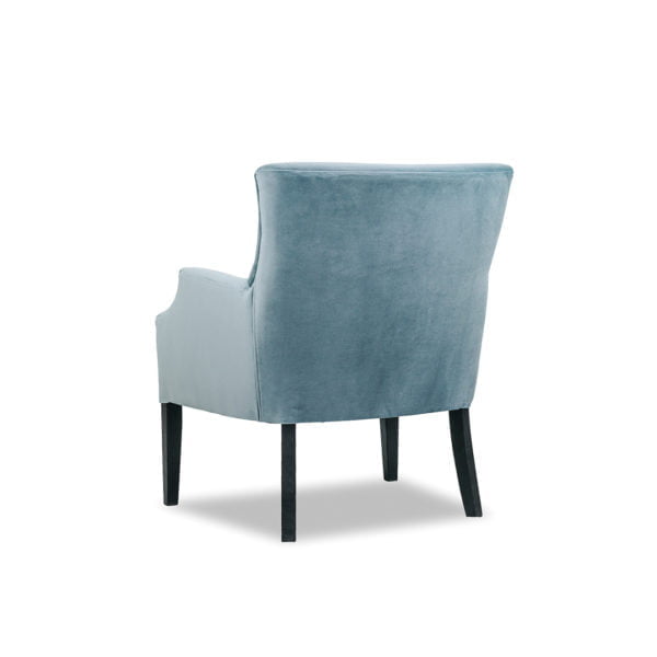 Chelsea Occasional Chair Upholstered Custom Designer Fabric 4