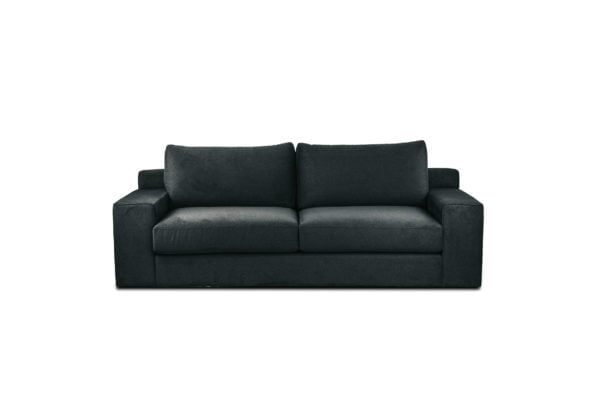 Flair 2 Seater Sofa Lounge Custom Upholstered Designer Fabric 1