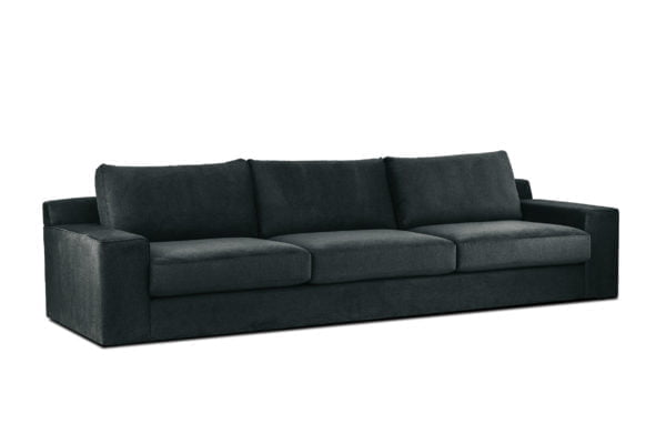 Flair 3 Seater Sofa Lounge Custom Upholstered Designer Fabric 2