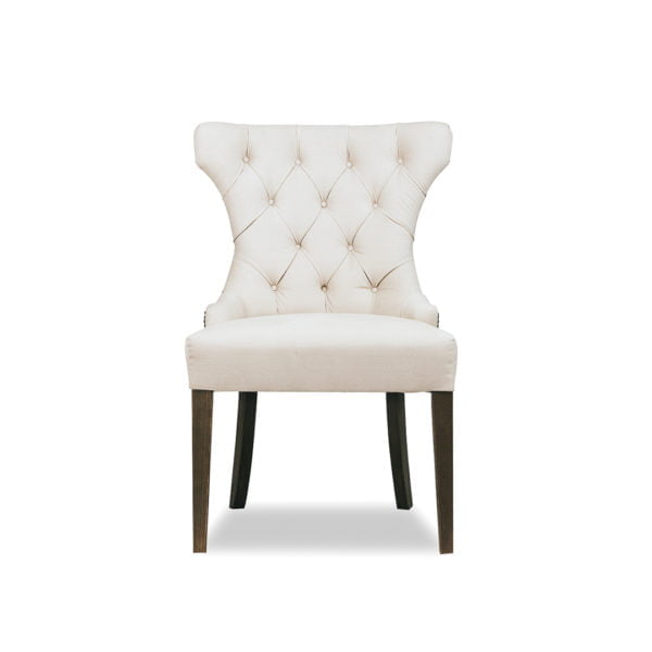 Florence Dining Chair Custom Upholstered Designer Fabric 1