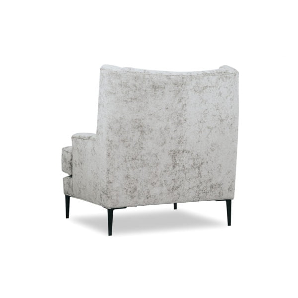 Luna Occasional Chair Upholstered Custom Designer Fabric 4