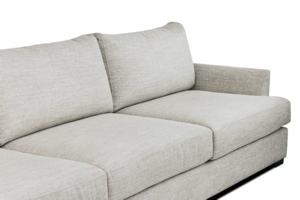 Oslo 3 Seater Sofa Lounge Custom Designer Upholstered Fabric 3