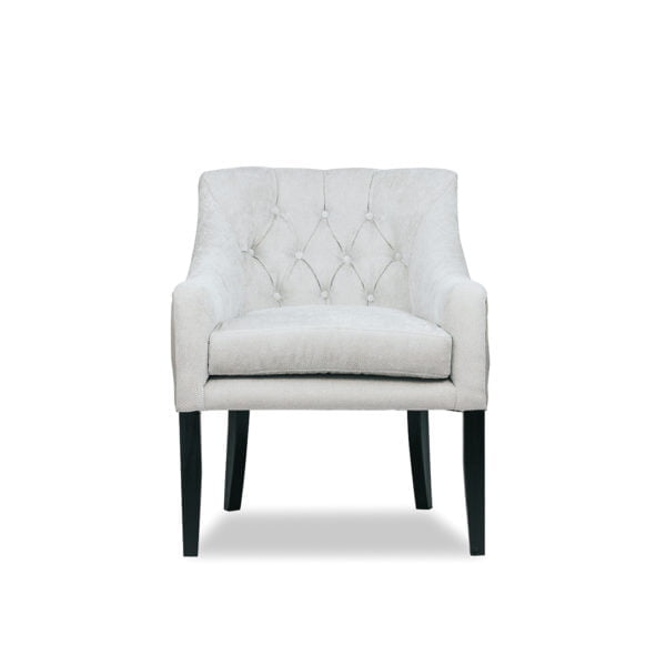 Zara Occasional Dining Chair Custom Upholstered Designer Fabric 1