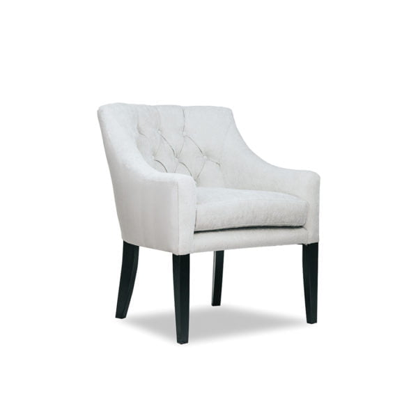 Zara Occasional Dining Chair Custom Upholstered Designer Fabric 2