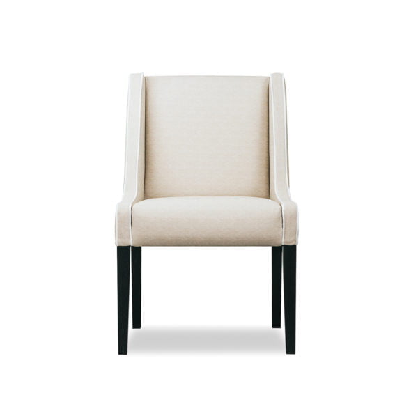 Zoe Dining Chair Custom Upholstered Designer Fabric 1