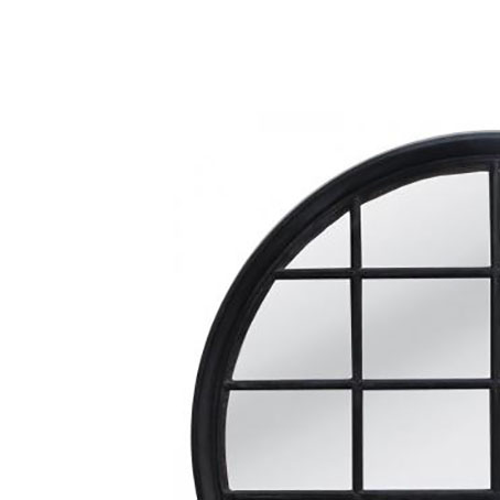 Hampton Style Round Mirror Accessories Homeware 2