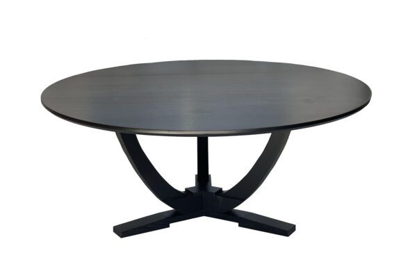 AUDREY Round Dining table in custom Australian timber 2