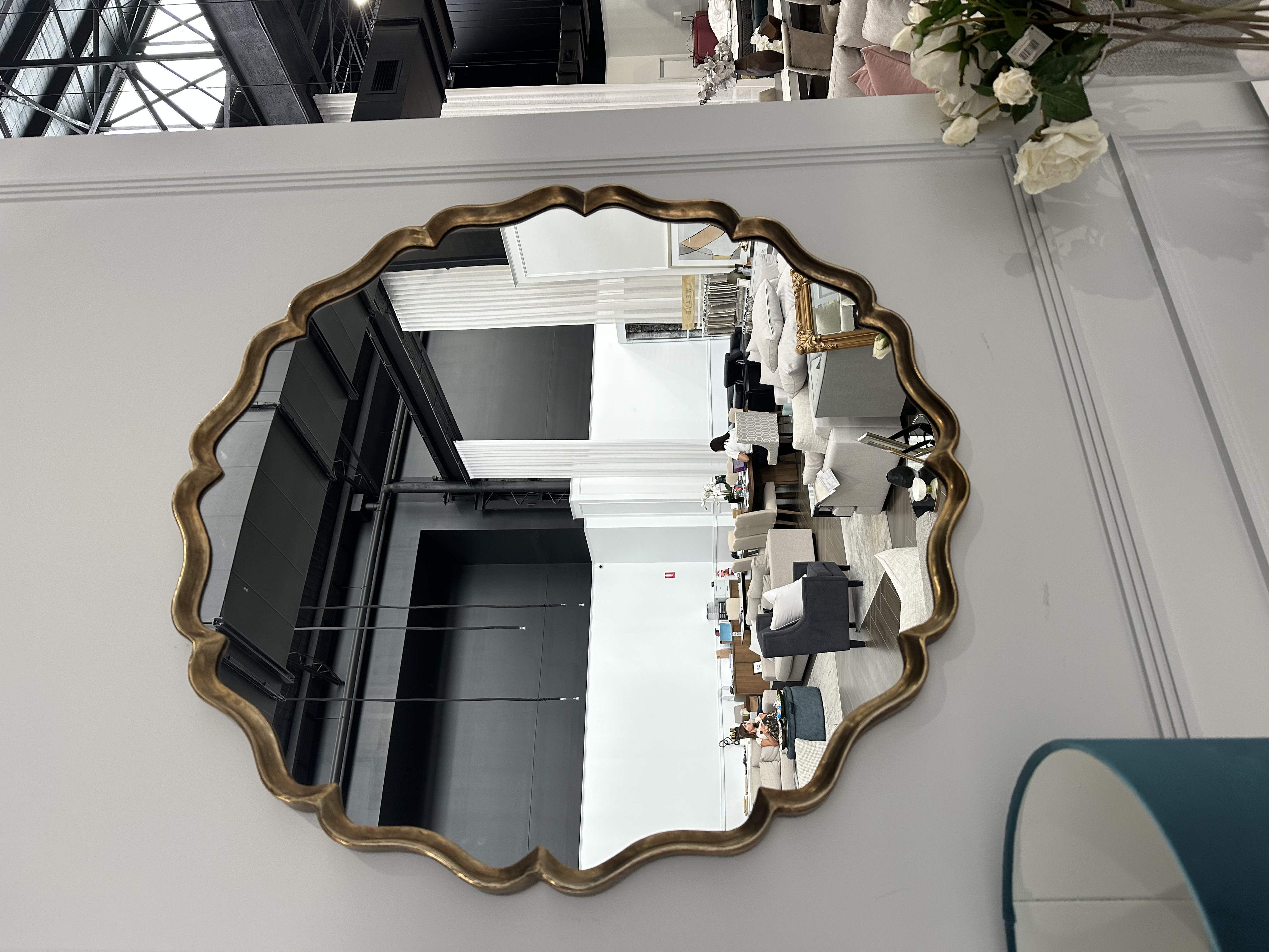 Blossom wall hung designer mirror 1